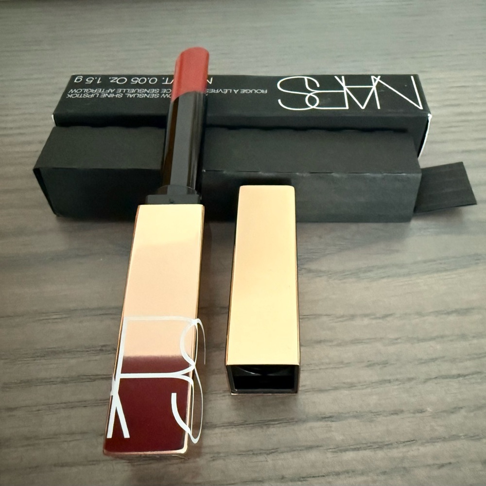 NARS Afterglow Sensual Lip Gloss in “Idolized” Red